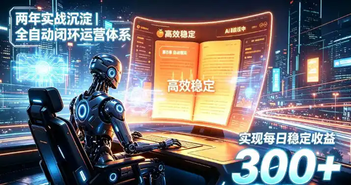 两年实战沉淀｜全自动闭环运营体系，实现每日稳定收益300+【揭秘】-钱途社