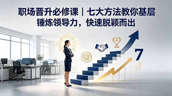 付费文章：职场晋升必修课｜七大方法教你基层锤炼领导力，快速脱颖而出-钱途社