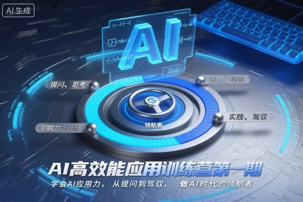 AI高效能应用训练营第一期,学会AI应用力,从提问到驾驭,做AI时代的领航者(更新)-钱途社