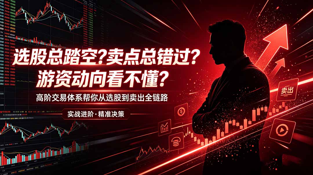 选股总踏空？卖点总错过？游资动向看不懂？高阶交易体系帮你从选股到卖出全链路(更新6月-钱途社