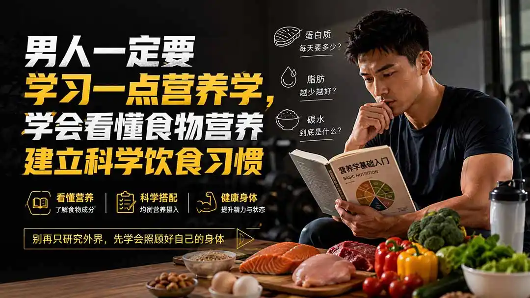 付费文章：男人一定要学习一点营养学，学会看懂食物营养建立科学饮食习惯-钱途社