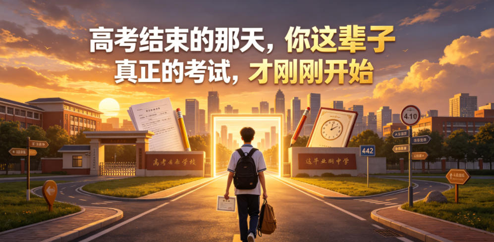 付费文章：高考结束的那天，你这辈子真正的考试，才刚刚开始-钱途社