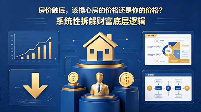付费文章：房价触底，该操心房的价格还是你的价格？系统性拆解财富底层逻辑-钱途社