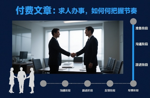 付费文章：求人办事，如何把握节奏-钱途社