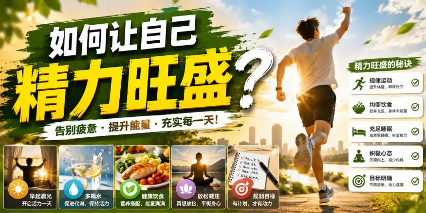 付费文章：如何让自己精力旺盛？-钱途社