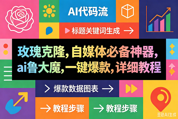 （18463期）玫瑰克隆神器，一键ai大魔，爆款工具，自媒体必备，60多个功能的详细教程-钱途社