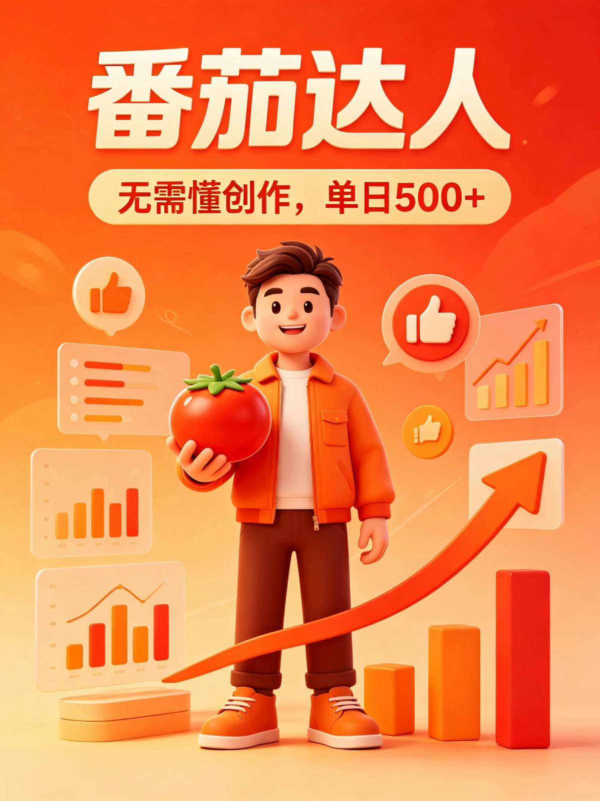 番茄小说达人全自动变现，普通人轻松日入500+-钱途社