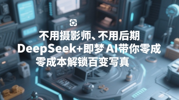 不用摄影师、不用后期,DeepSeek+即梦AI带你零成本解锁百变写真!-钱途社