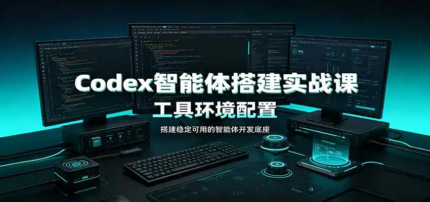 Codex智能体搭建实战课：工具环境配置，自定义技能开发，多业务自动化教学-钱途社