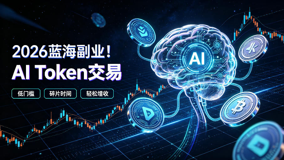 2026全新风口副业｜AI智能Token交易，空闲时间轻松 賺 收益，无需全天盯盘【揭秘】-钱途社