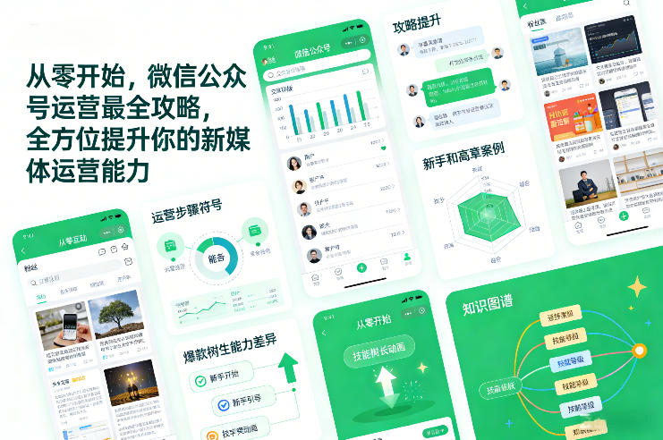 从零开始,微信公众号运营最全攻略,全方位提升你的新媒体运营能力-钱途社