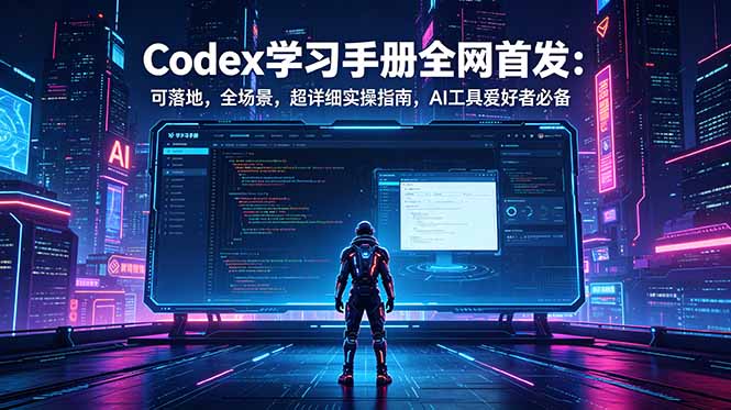 Codex学习手册全网首发：可落地，全场景，超详细实操指南，AI工具爱好者必备-钱途社