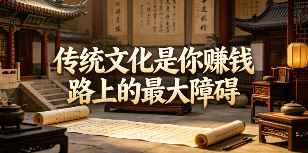 付费文章：传统文化是你賺钱路上的最大障碍-钱途社