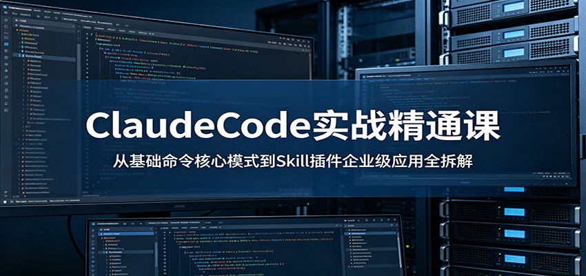 ClaudeCode实战精通课：从基础命令核心模式到Skill插件企业级应用全拆解-钱途社