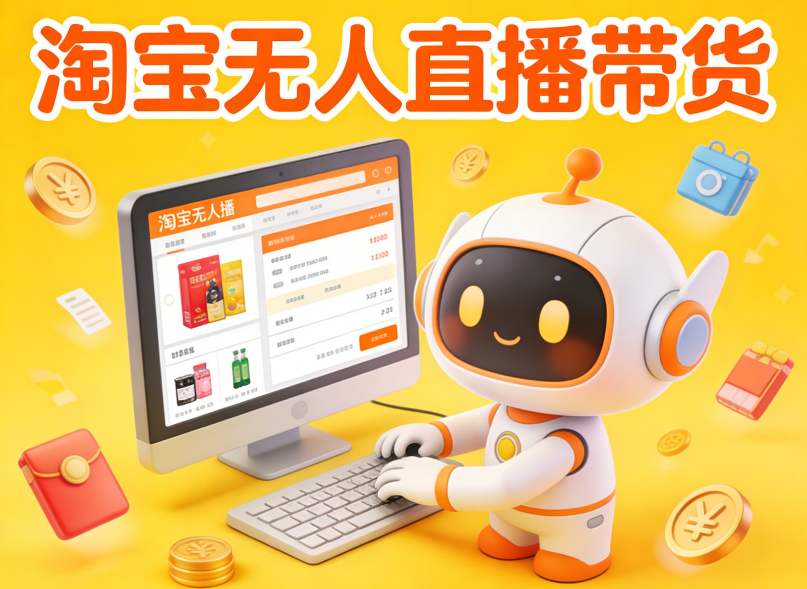 淘宝无人直播带货,24小时自动卖货,月佣金1W+,不违规不封号,不用露脸-钱途社