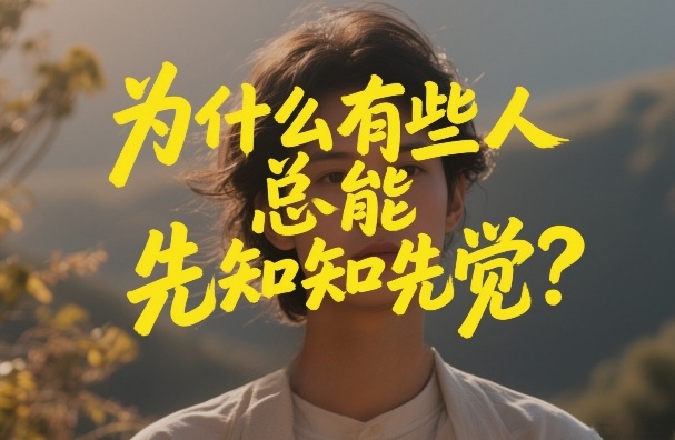 付费文章：为什么有些人总能先知先觉？-钱途社