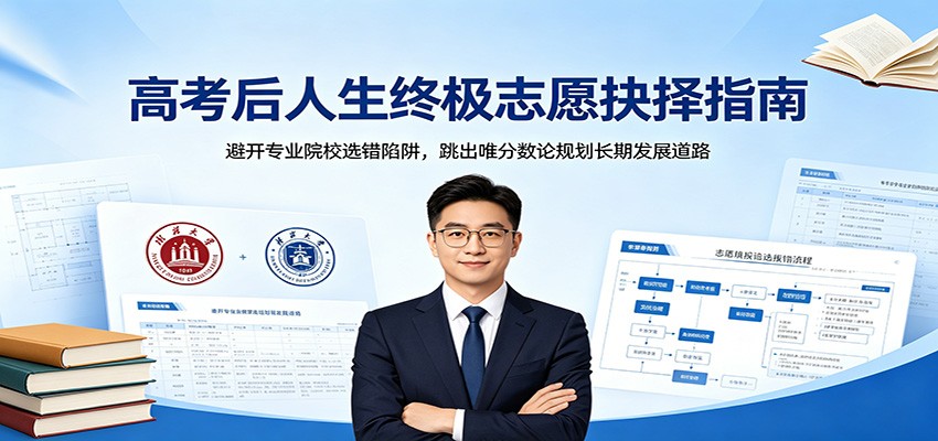 高考后人生终极志愿抉择指南：避开专业院校选错陷阱，跳出唯分数论规划长期发展道路-钱途社