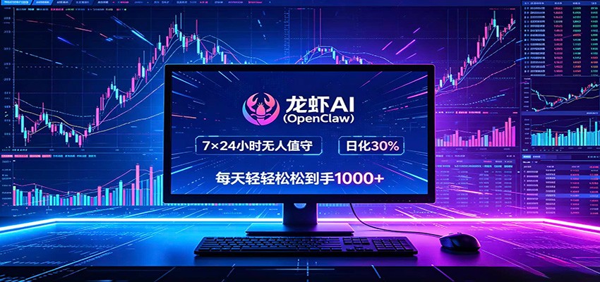 龙虾AI(OpenClaw)全自动挂机，智能操控电脑高效执行任务，每天轻松到手四位数-钱途社
