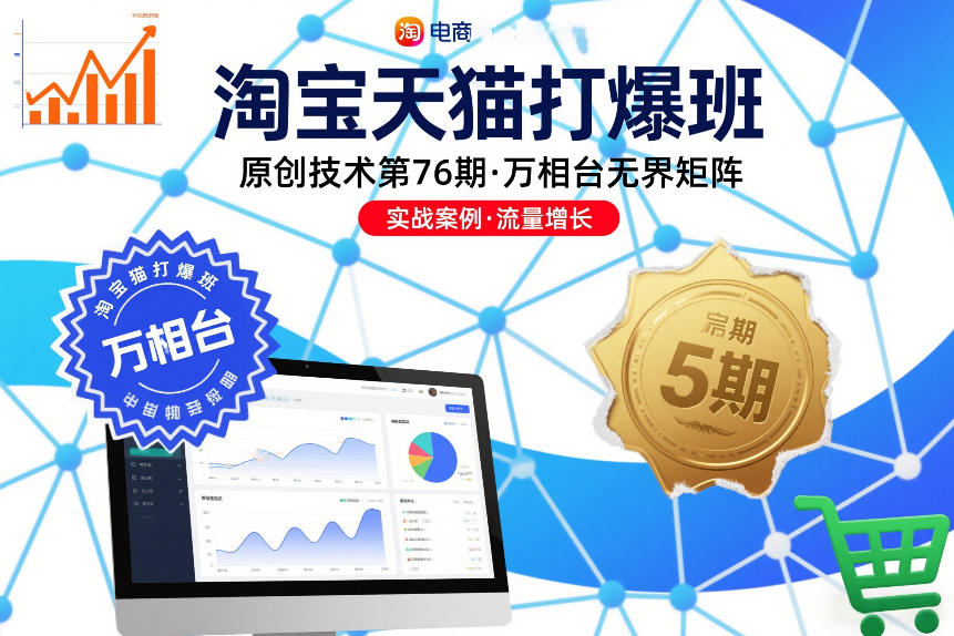 淘宝天猫打爆班原创技术第76期,万相台无界矩阵-钱途社