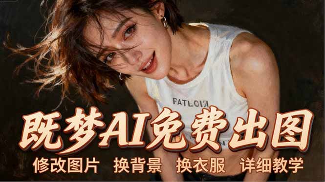 即梦AI全功能实战课：出图、换背景、照片动起来、唱歌说话，Seedance2.0全教学-钱途社