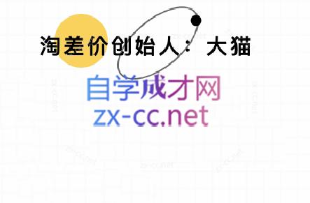 大猫淘差价课程(更新10月)-钱途社