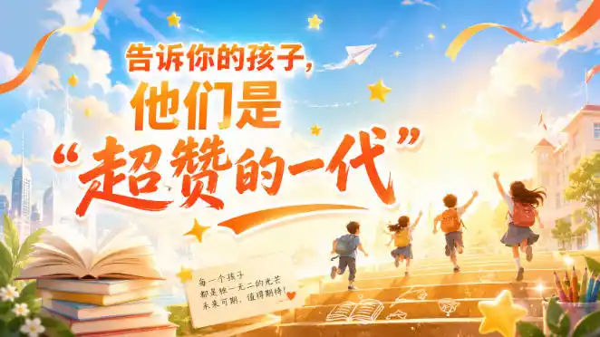 某付费社群专属文章：告诉你的孩子，他们是“超赞的一代”。-钱途社