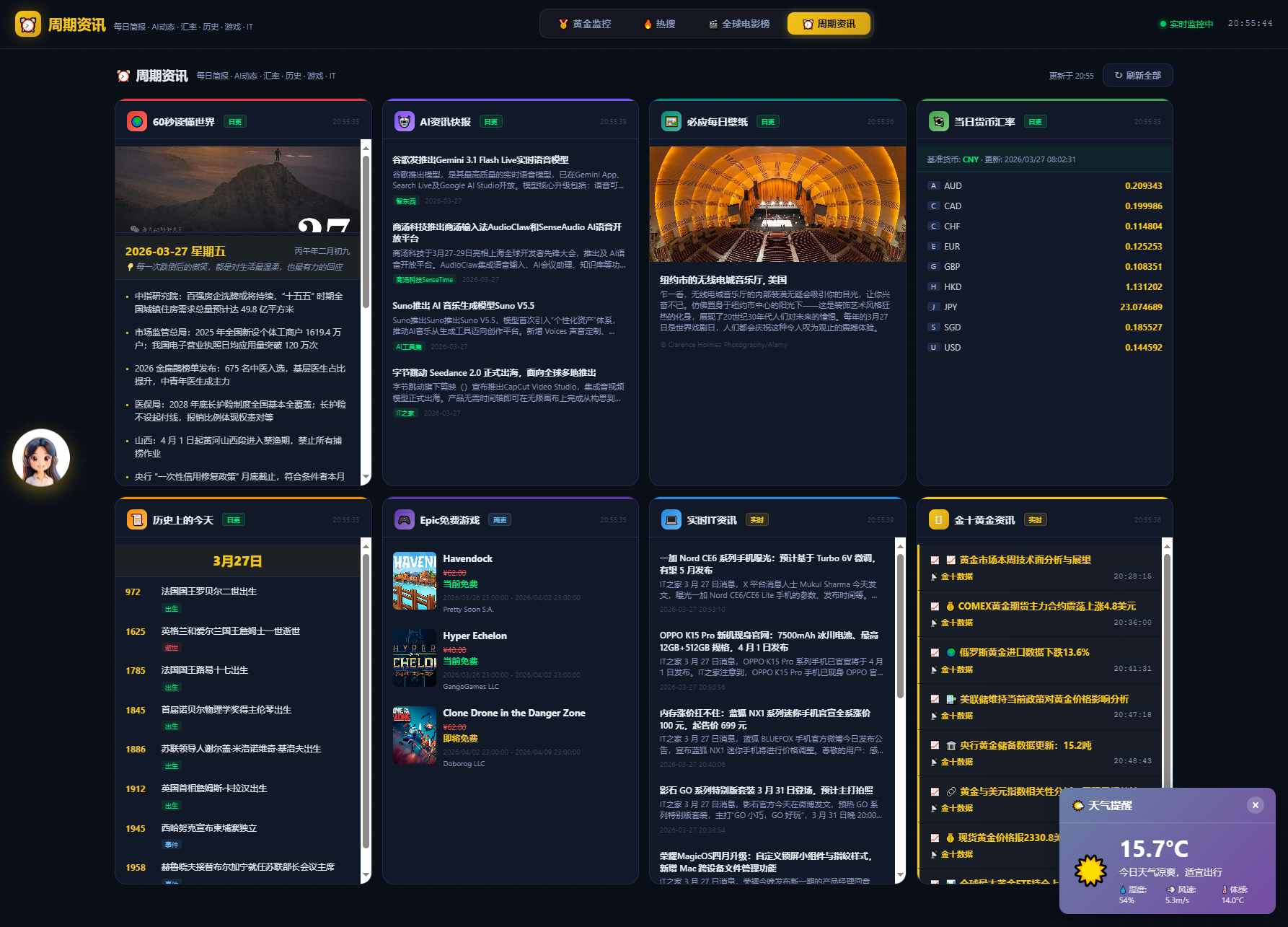 新版黄金价格监控源码（K线图模块，黄金舆情模块，AI智能客服）-钱途社