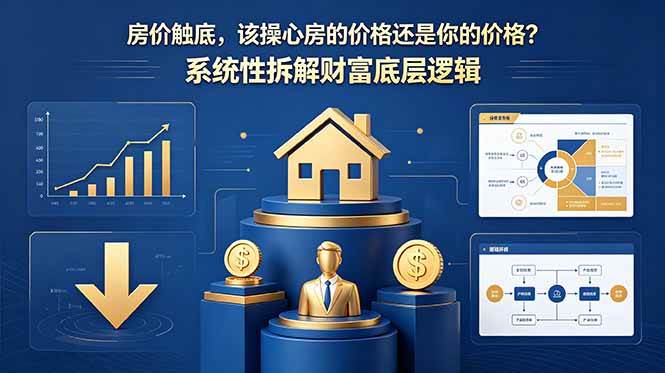 （18602期）付费文章：房价触底，该操心房的价格还是你的价格？系统性拆解财富底层逻辑-钱途社