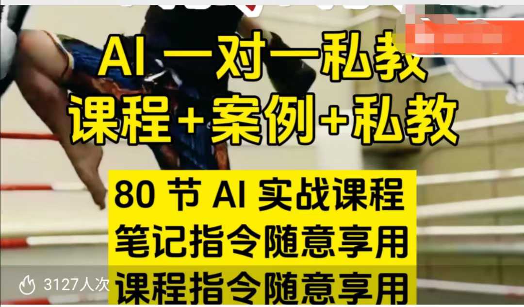 AI指令实战课，课程+案例，80节AI实战课程，笔记指令随意享用，课程指令随意享用(更新26年3月)-钱途社