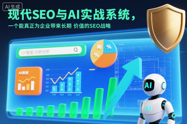 现代SEO与AI实战系统，一个能真正为企业带来长期价值的SEO战略(英语+中文字幕)-钱途社