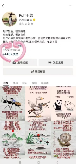 Puff手绘视频号分成项目，三天过分成计划，简单易上手，适合新手-钱途社