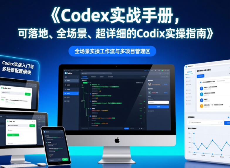 Codex实战手册，可落地、全场景、超详细的Codex实操指南-钱途社