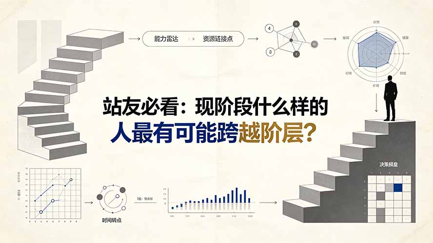 付费文章：站友必看：现阶段什么样的人最有可能跨越阶层?-钱途社