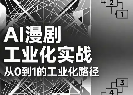 AI漫剧从0到1的工业化实战(更新8月)-钱途社