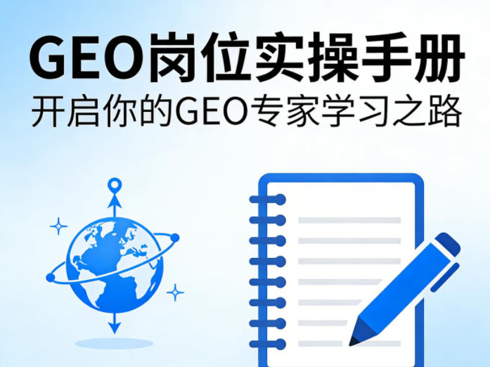 GEO岗位实操手册,开启你的GE0专家学习之路-钱途社