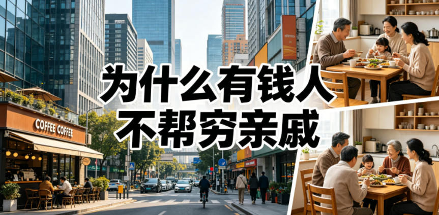 付费文章：为什么有钱人不帮穷亲戚？-钱途社