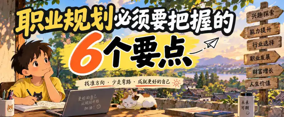 付费文章：职业规划必须要把握的6个要点-钱途社