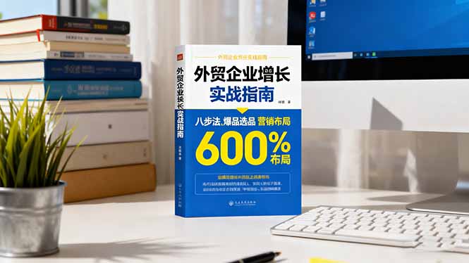 外贸企业增长实战指南，八步法、爆品选品、营销布局，业绩增长300%-钱途社