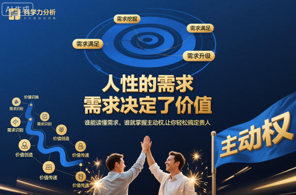 人性的需求,需求决定了价值,谁能读懂需求,谁就掌握主动权,让你轻松搞定贵人【文档】-钱途社