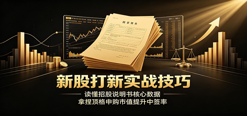 新股打新实战技巧：读懂招股说明书核心数据，拿捏顶格申购市值提升中签率-钱途社