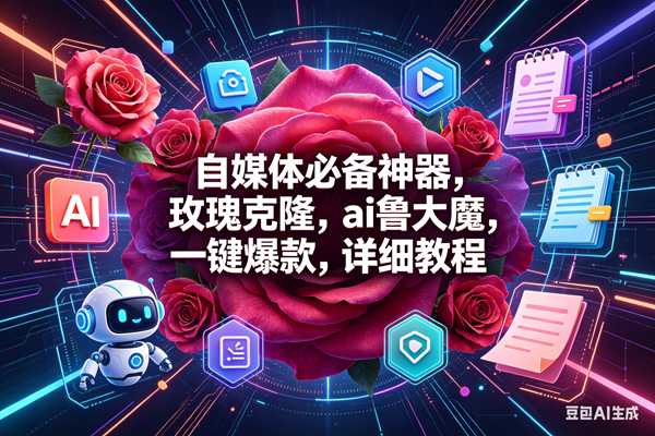 （18316期）玫瑰克隆神器，一键爆款ai工具，自媒体必备，60多个功能的教程-钱途社