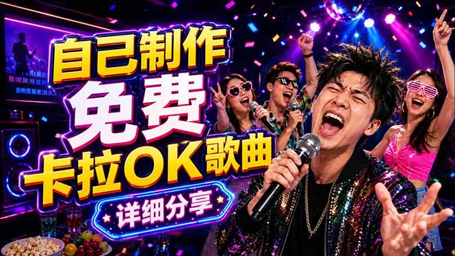 免费卡拉OK歌曲制作全攻略：音轨分离字幕制作，零基础快速做出专业K歌视频-钱途社