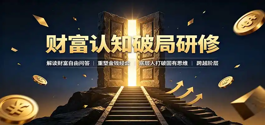 财富认知破局研修：解读”孙割”，重塑金钱观念，底层人打破固有思维跨越阶层-钱途社