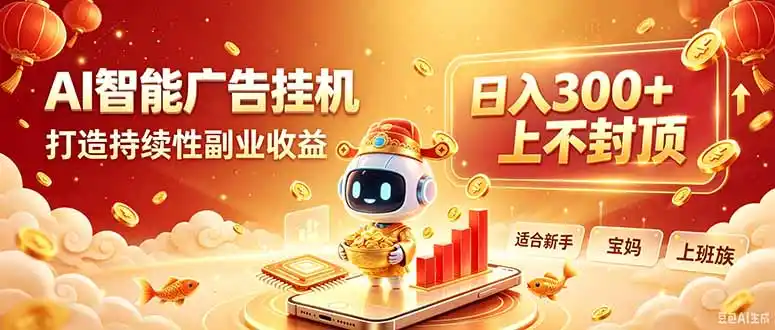 告别手动干活！AI自动化，解锁线上被动收益-钱途社