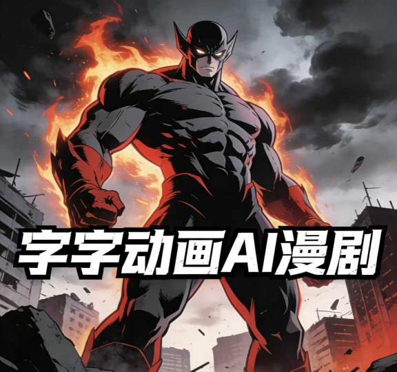 字字动画AI漫剧2026年第1期系统课程,小白看完就能学会实操的漫剧课,单人月收1-3W-钱途社