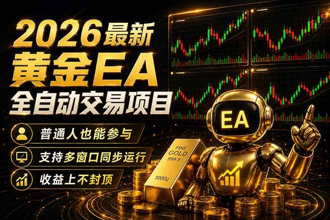 （18230期）最新黄金EA量化赛道，全程自动执行，多窗口操作直接放大结果-钱途社