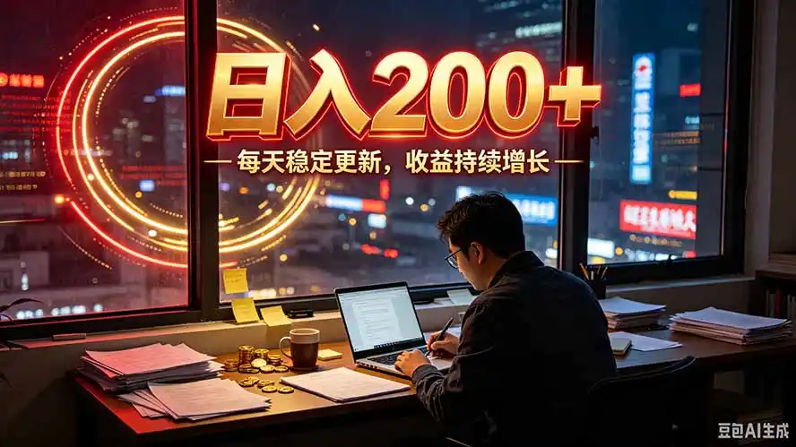 番茄达人变现新玩法，全自动运行 每日300+-钱途社