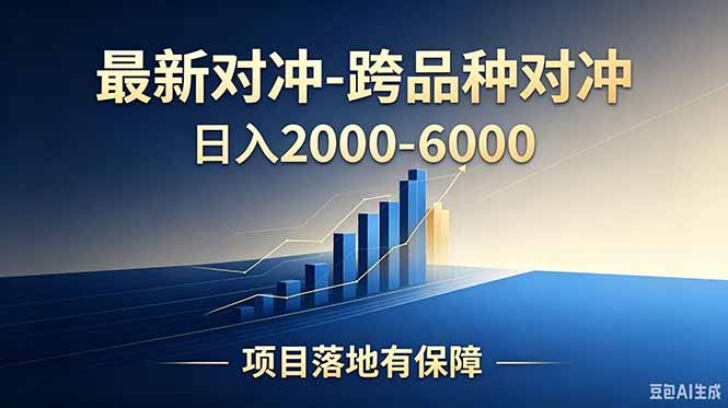 跨品种对冲震撼首发！日收益2000-6000+，项目绿色长久，安全稳健，合规靠谱，可批量放大-钱途社