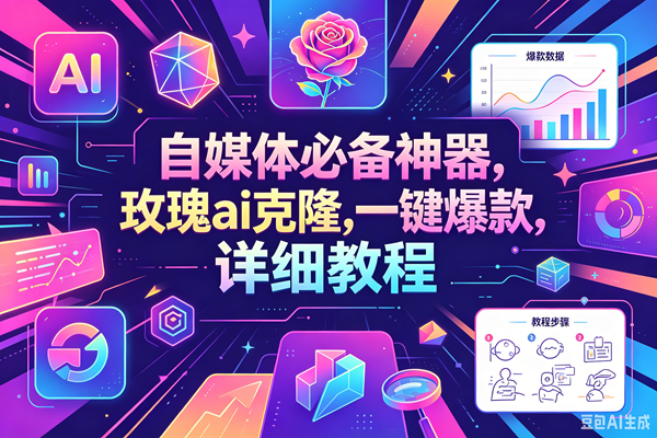 （18624期）玫瑰克隆工具，一键ai神器，爆款工具，自媒体必备，60多个功能，的详细教程-钱途社