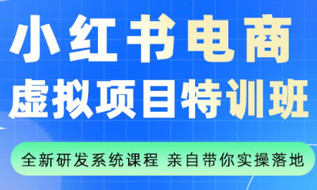陆明明·小红书虚拟项目特训班(更新9月)-钱途社